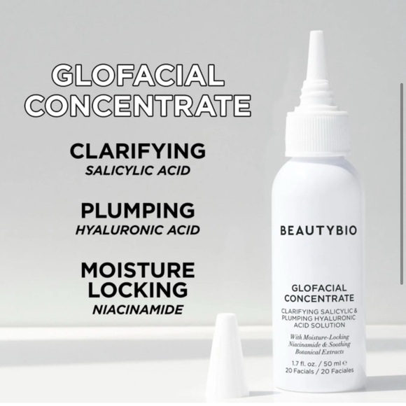 BeautyBio GloFacial Concentrate – Clarifying & Plumping Solution (Sealed,NIB) - Picture 3 of 4